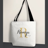 Trendy Elegante Monogramm-Tasche | Personalisierte Tasche