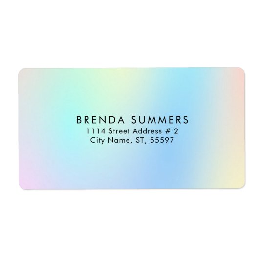 Trendy Elegante Pastellfarben strahlender Hintergr (Vorne)