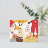 Trendy ermutigend Zitat Sie Got diese Girly Postkarte (Stehend Vorderseite)