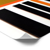 Trendy Erntedank Schöne Herbstkollektion Poster (Ecke)