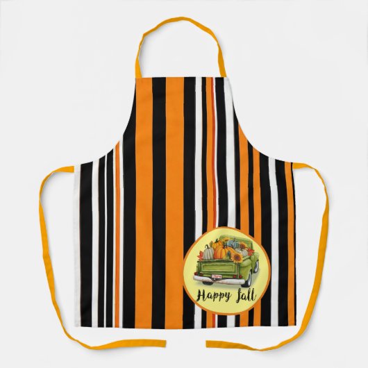 Trendy Erntedank Schöne Herbstkollektion Schürze (Vorderseite)