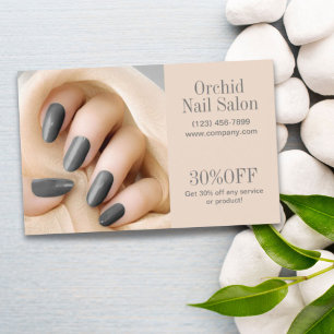 Trendy Esthetician WELLNESS-CENTER Nail Salon Pric Flyer