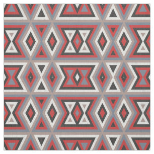 Trendy Ethnic American Native Indian Stam Pattern Stoff