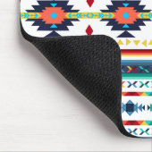 trendy, ethnisch geometrisch mousepad (Ecke)