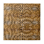 Trendy Exotic Cheetah Fur Muster Animal Print Fliese (Vorderseite)
