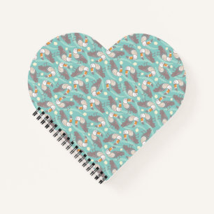 Trendy exotische Toucans Frauenspitze Notizblock