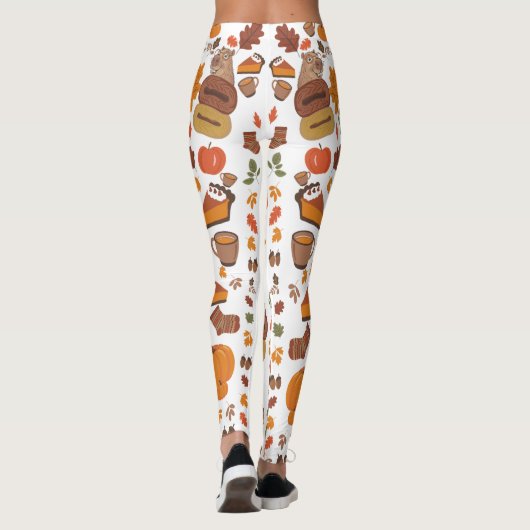 Trendy Fall Leggings (Rückseite)