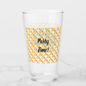 Trendy Fall Lila Tiger Glas (Rückseite)