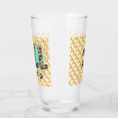 Trendy Fall Lila Tiger Glas (Links)