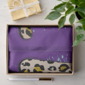 Trendy Fall Lila Tiger Seidenpapier (Geschenk)
