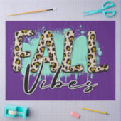 Trendy Fall Lila Tiger Seidenpapier (Basteln)
