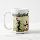 Trendy Family Erinnerungen Foto Tasse (Links)