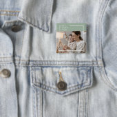 Trendy Family Foto | Grünes Glück gesegnete Ostern Button (Beispiel)