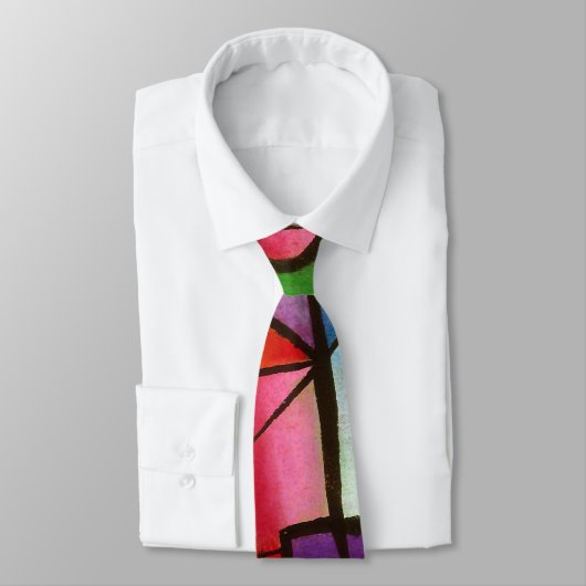 Trendy Farbabstrakte Handdrawn Hals-Krawatte Krawatte (Gebunden)