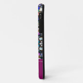 Trendy farbige bokeh iPhone Case (Hinten/Links)