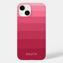 Trendy Farbmuster Magenta Rosa personalisierbares