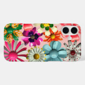 Trendy Fashion MOD Daisy Happy Farbige Blume C Case-Mate iPhone Hülle (Rückseite (Horizontal))