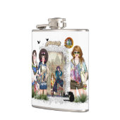 Trendy Fashion Modelle Flachmann (Links)