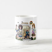 Trendy Fashion Modelle Kaffeetasse (Mittel)