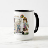 Trendy Fashion Modelle Tasse (VorderseiteRechts)