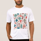 Trendy Fashion Pattern Stilvolle Kleidung Grafik T-Shirt (Vorderseite)