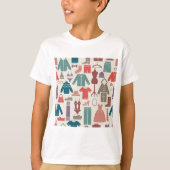 Trendy Fashion Pattern Stilvolle Kleidung Grafik T-Shirt (Vorderseite)