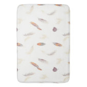 Trendy Feathers Luxury Boho Collection Badematte (Vorderseite Vertikal)