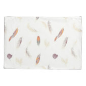 Trendy Feathers Luxury Boho Collection Kissenbezug (Rückseite)