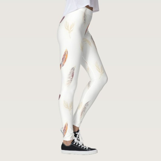 Trendy Feathers Luxury Boho Collection Leggings (Rechts)