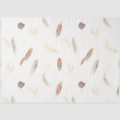 Trendy Feathers Luxury Boho Collection Seidenpapier (Vorderseite)