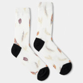 Trendy Feathers Luxury Boho Collection Socken (Rechts)