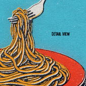 Trendy Feinschmecker Quote Spaghetti Poster