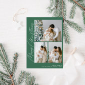 Trendy festliche Drehbuch frohe Weihnachten