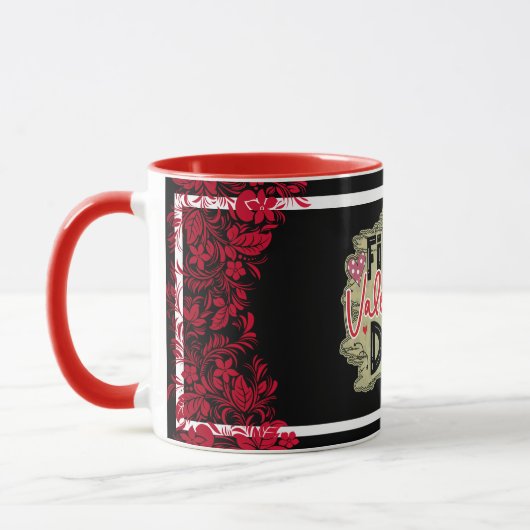 Trendy First Valentinstag Tasse (Links)