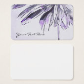 Trendy Floral Business Cards (Vorne & Hinten)