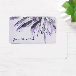 Trendy Floral Business Cards
