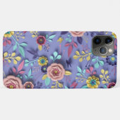 Trendy Floral Case-Mate iPhone Case (Rückseite (Horizontal))