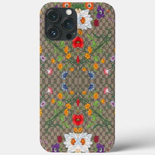trendy floral design for your phone Case-Mate iPhone hülle (Rückseite)