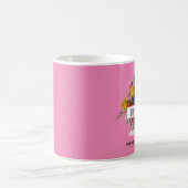 TRENDY FLORAL HAPPY MUTTER'S DAY KAFFEETASSE (Mittel)