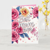 Trendy Floral Luxury Geschenksammlung Karte (Gelbe Blume)