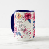 Trendy Floral Luxury Geschenksammlung Tasse (Vorderseite Links)