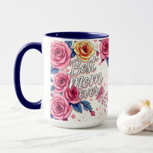 Trendy Floral Luxury Geschenksammlung Tasse