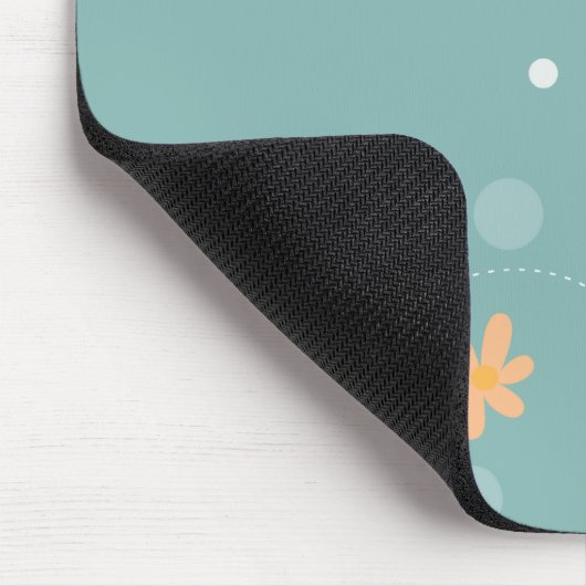 Trendy Floral Mousepad (Ecke)