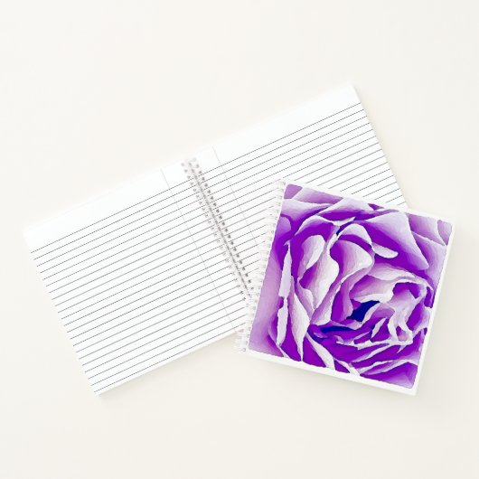 Trendy Floral Notebook Notizblock (Innenseite)