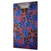 Trendy Floral Pattern #11 Klemmbrett (Links)