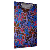 Trendy Floral Pattern #11 Klemmbrett (Rechts)