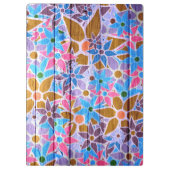 Trendy Floral Pattern #13 Klemmbrett (Rückseite)