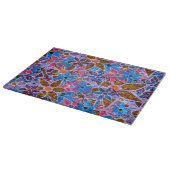 Trendy Floral Pattern #13 Schneidebrett (Ecke)