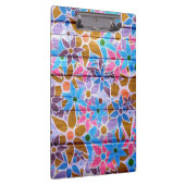 Trendy Floral Pattern #14 Klemmbrett (Rechts)