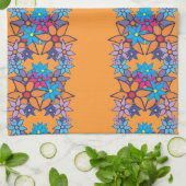 Trendy Floral Pattern #2 Küchentuch (Gefaltet)